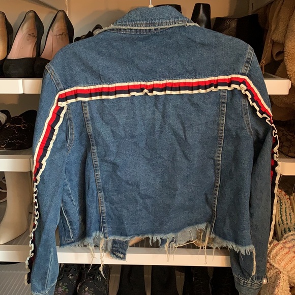 Sunset and Spring crop Jean jacket - Picture 3 of 3